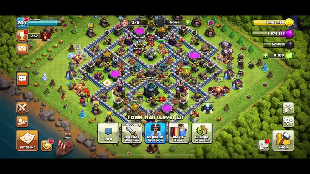 Upgrading to Town Hall 14 - Clash Of Clans #Shorts