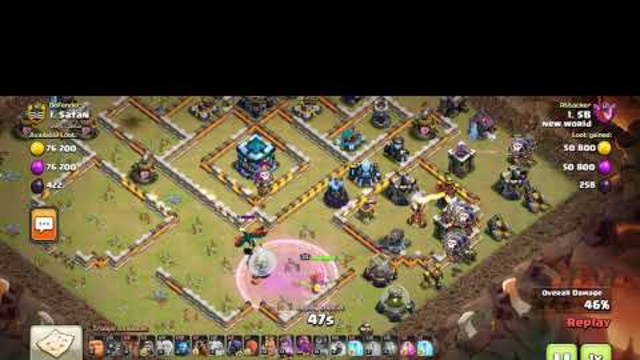 Queen Charge Lalo [Clash of Clans] [TH13] | popular base