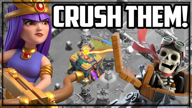 HOW TO Queen Charge Dragon Rider in Clash of Clans