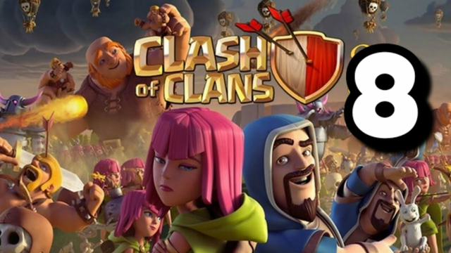 Clash Of Clans Walkthrough / Gameplay Part 8 ( Android / iOS)