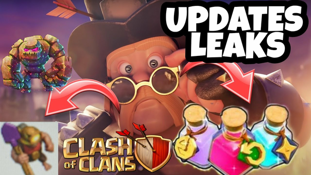 UPDATE LEAKS - CLASH OF CLANS | NEW TROOPS LEVELS | NEW DEFENSE LEVELS | NEW POTION | NEW HERO SKIN