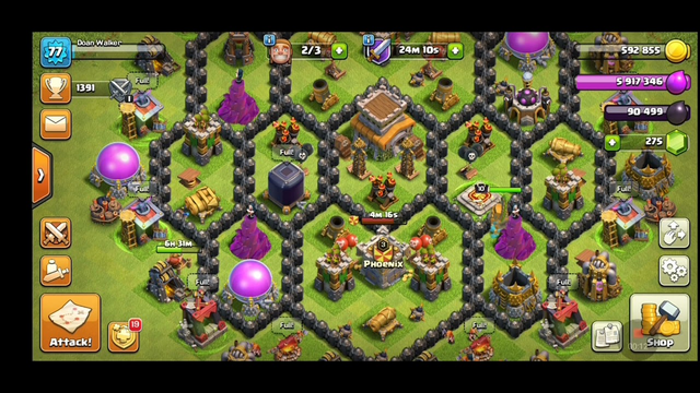 Best Attack th 8 Part II Clash of Clans