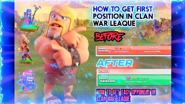 HOW TO GET EASY OPPONENT IN CLAN WAR LEAQUE *AUGUST* | HOW TO PROMOTE YOUR CLAN IN CWL | 100 % | COC