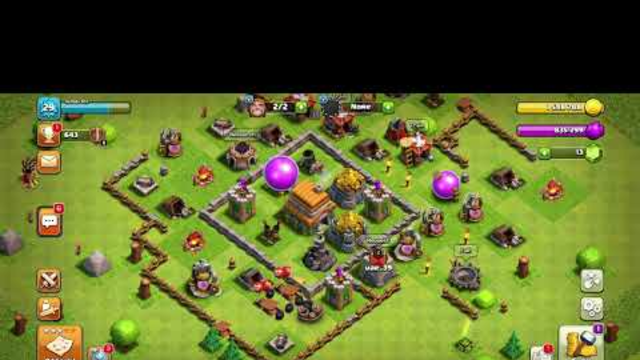 Playing clash of clans part 1