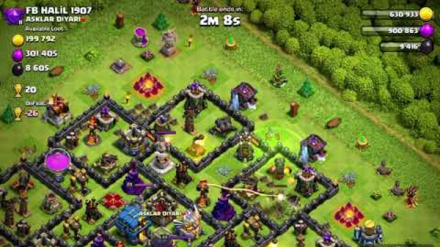 Attacking Loot With Super Goblind|Clash Of Clans|