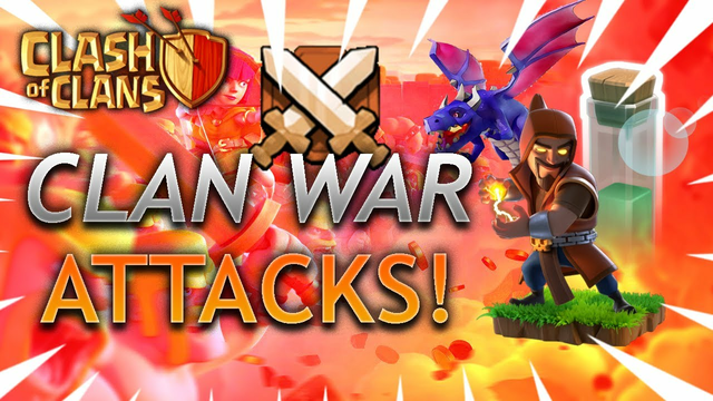 Clash of Clans Easy Clan War Attacks!!