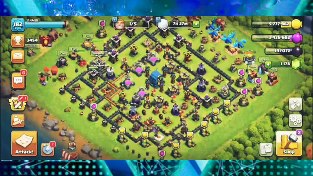 Townhall 12 max attack|electro and balloon |clash of clans best attacks