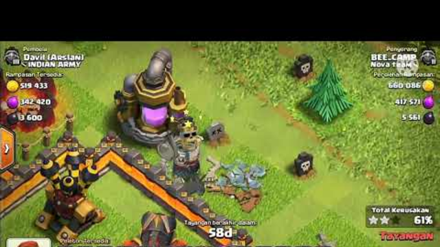 CLASH OF CLANS LOOTING #clashofclans #looting #gaming #thebubukofficial