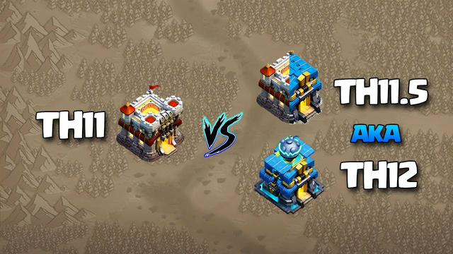 Th11 vs Th12 aka Th11 vs Th11.5 3 STAR ATTACK STRATEGY - How to 3* Th11 vs Th12 CLASH OF CLANS Coc