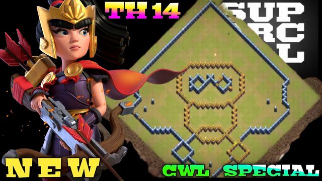 AUGUST CWL SPECIAL BASE LAYOUT ANTI 2STAR | CLASH OF CLANS | TOP 10 TH14 CWL SPECIAL BASE LINK