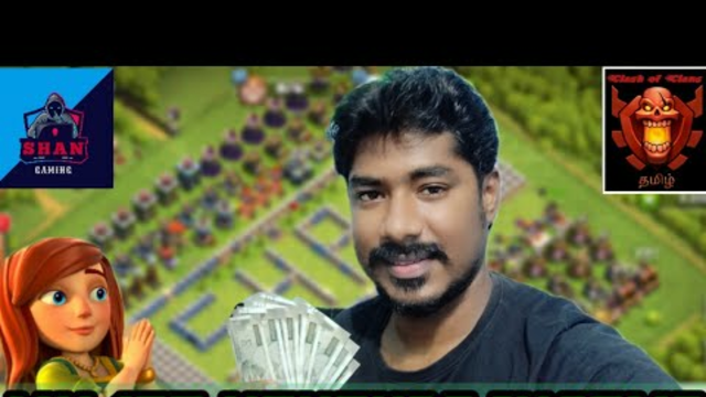 MY 1st income from YouTube , YouTube income Explained , clash of clans Tamil # SHAN