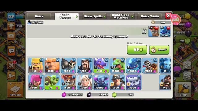 Watch me stream Clash of Clans on Omlet Arcade!/