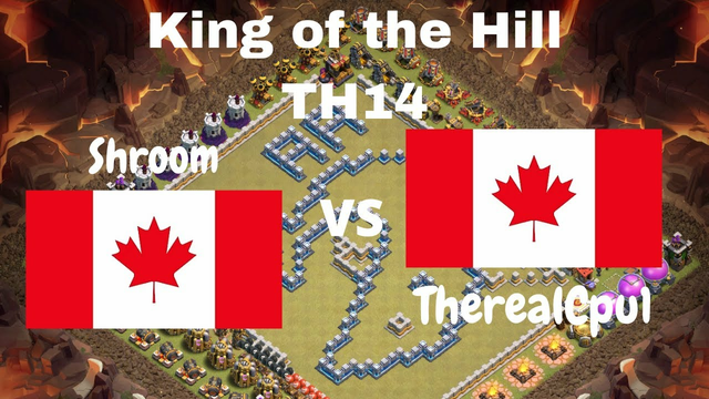 TH14 King of the Hill 1v1 | Shroom vs TherealCpu1 | Clash of Clans