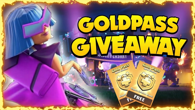 Coc August Season Goldpass Giveaway || Party Queen Giveaway