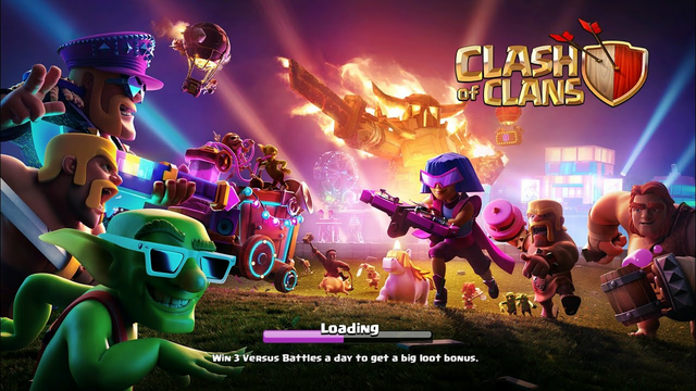 UPDATED CLASH OF CLANS.