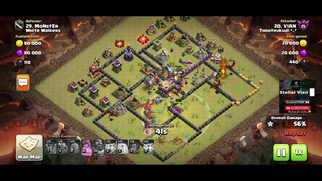 CLASH OF CLANS TOWN HALL 11 WAR FAILPROOF AIR STRAT