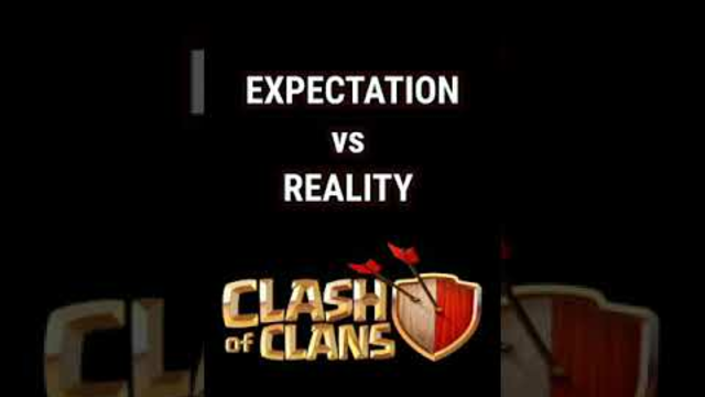 Clash of Clans, Expectation Vs Reality, HEROES SKIN.#clashofclans