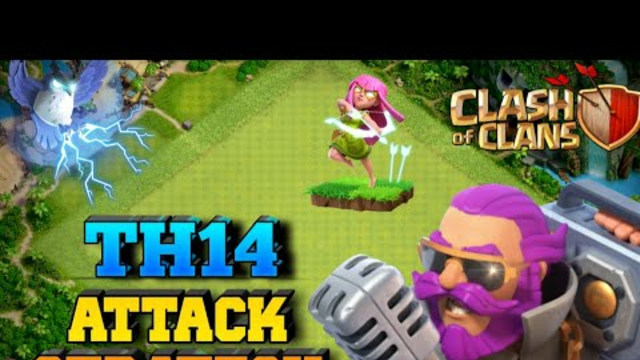 Best TH14 Attack Strategy | Hybrid Attack COC | TH14 Hybrid Attack Strategy | Clash of Clans