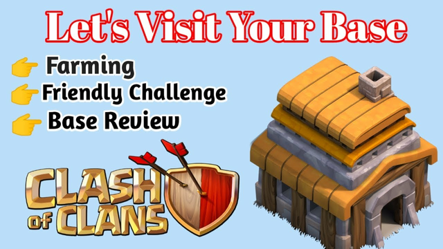 Clash of clans live || Base visit and base review ||