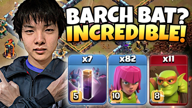 Stars TRIPLED a MAX TH14 with BARCH BAT?! INCREDIBLE! Clash of Clans eSports