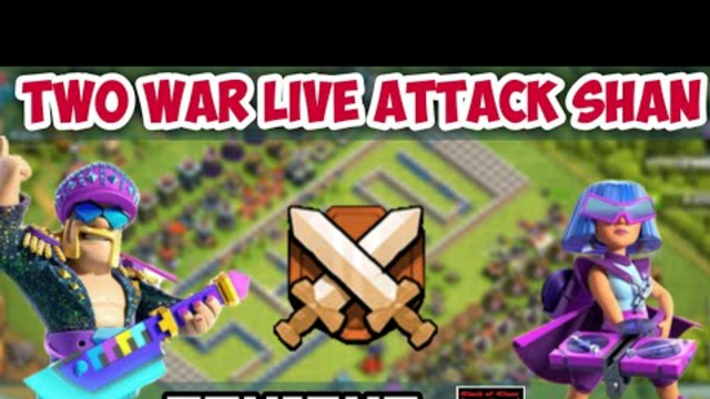 SHAN Two War Live Attack Clash of clans Tamil #Shan