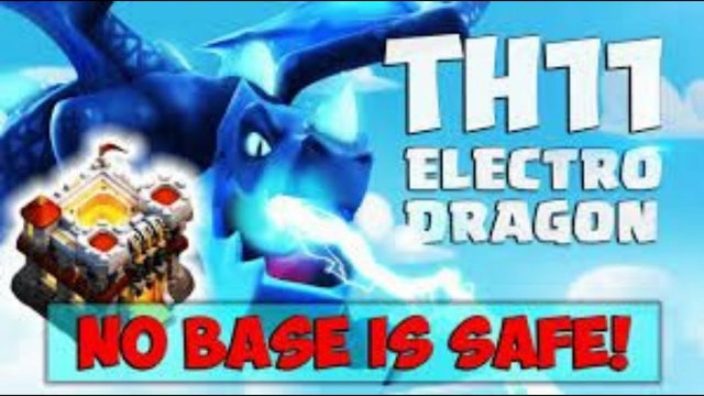 Best Th11 Electro Dragon Attack Strategy | TH11 Electro DragLoon 3 Star War Attack Clash of Clans