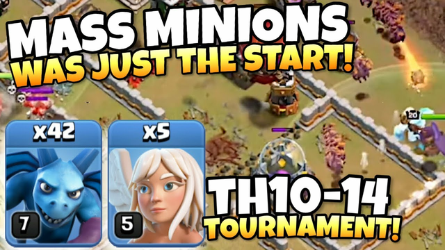 TH10-14 Attack Strategies that will make you say WOW! MUST WIN TO MAKE PLAYOFFS! Clash of Clans