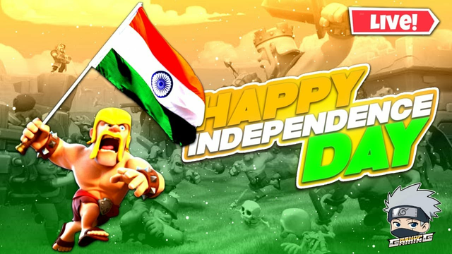 Happy Independence Day | Clash of Clans | #coc |