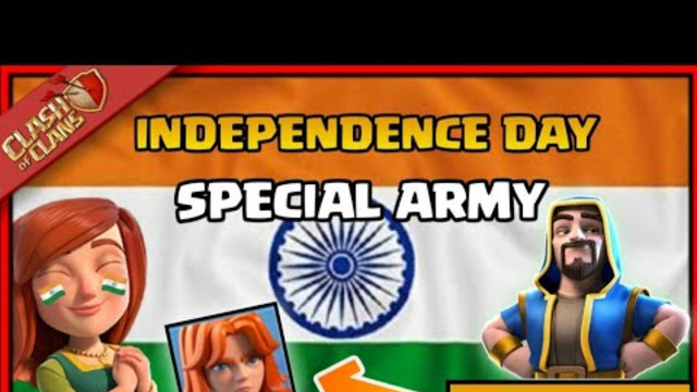 INDEPENDENCE DAY SPECIAL ARMY CLASH OF CLANS| CLASH OF CLANS SPECIAL ARMY|CLASH OF CLANS
