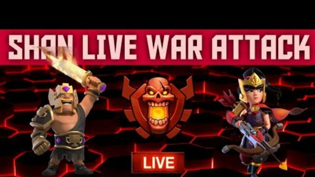 Two live war attacks , clash of clans Tamil #Shan