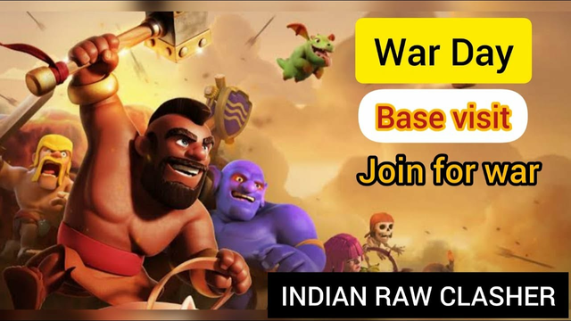 CLASH OF CLANS LIVESTREAM LET'S DO SOME WAR ATTACK| INDIAN RAW CLASHER |
