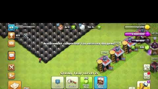 upegrading last wall in clash of clans