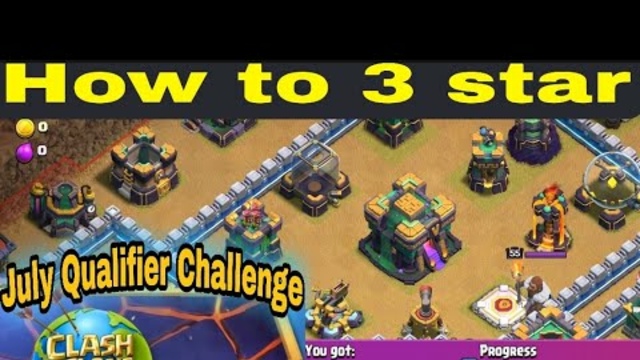 How To 3 Star July Qualifier Challenge | Clash of Clans