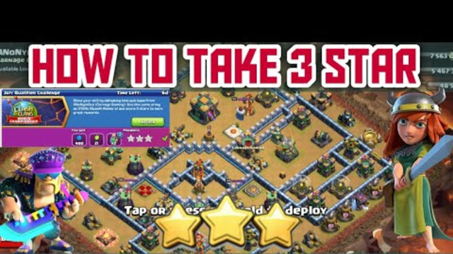 How to Take 3 Star Easily in July Qualifier Challenge , clash of clans Tamil #Shan