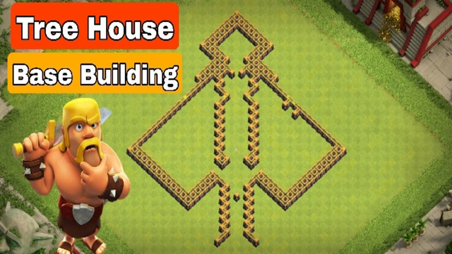 3D Tree House  BASE BUILDING !! CLASH OF CLANS #Short #shorts