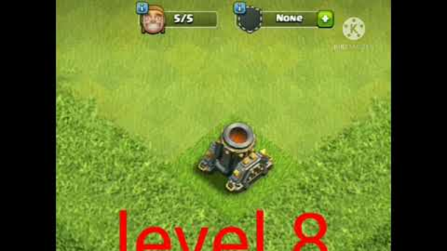 level mortar,s in clash of clans.