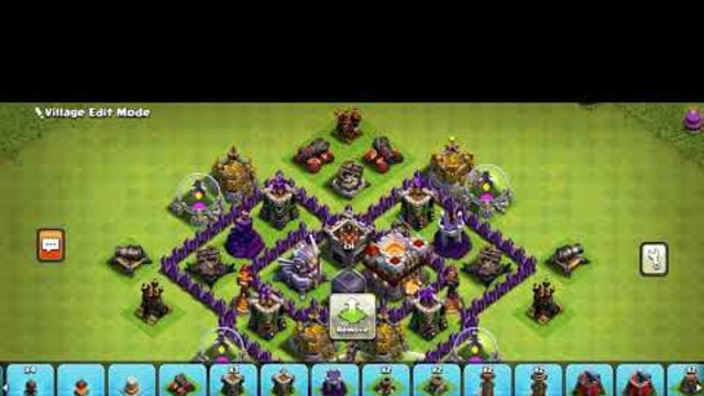 Clash of Clans level 11 Townhall layout