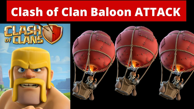 Clash Of Clan Balloons Attack l COC l #clashofclan