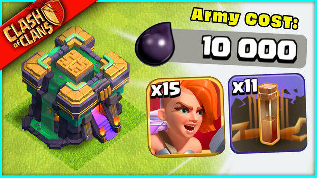 CLASH OF CLANS, BUT I CAN ONLY USE THE MOST OVERPRICED ATTACKS IN THE GAME...