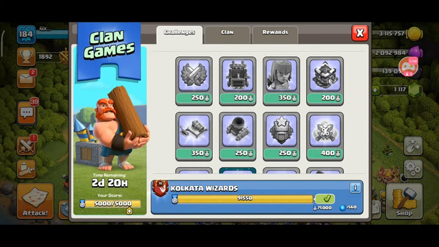 visit your bases live Farming on th12 | Completing Clan games #coc #coclive NEW  #events
