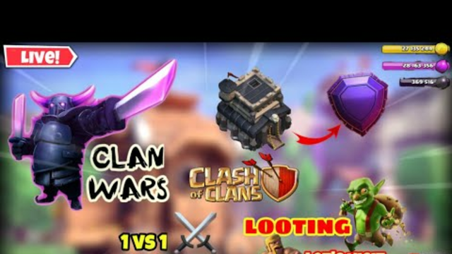 Coc Live || Complete Clan Games and Visit Base || #riskgaming #ClashofClans