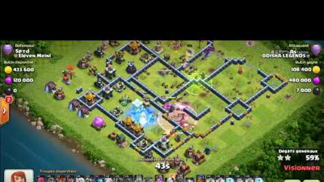 TH14 easy strategy to perfect attacks clash of clans library(2)
