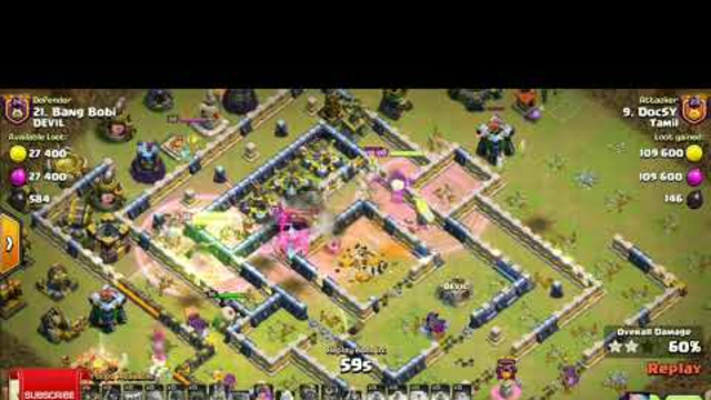Mass Super Wizard Attack Strategy Clash Of Clans