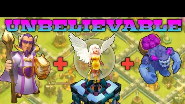 UNBELIEVABLE TRIPLE STAR ATTACK STRATEGY 2021 | CLASH OF CLANS | WARDEN WALK+YETI BEST TH13 ATTACK