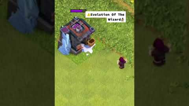 Evolution of the wizard | clash of clans