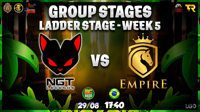 NGT Legends vs Empire Gaming  / EH Jungle braw cup / CLASH OF CLANS