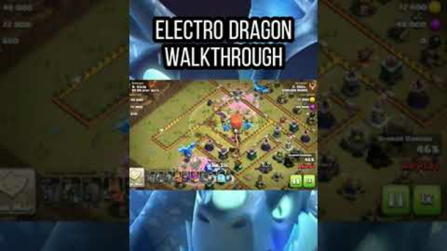 Electro Dragons Walkthrough Clash Of Clans TH 13
