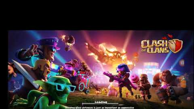 playing clash of clans for the first time
