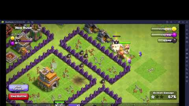 Playing Clash of Clans On PC for the first time!