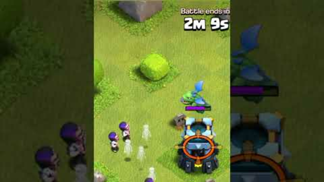 baby dragon tower vs 18 party wizard clash of clans || #shorts #coc #clash #clashshorts #cocshorts